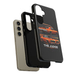 1969 GTO Judge Orange Muscle Car Tough Phone Case Cover Gift