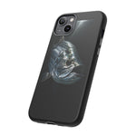 Tarpon Fishing Phone Case, Saltwater Portrait Black Cover, Gift