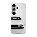 White NSX Phone Case, Retro 90s JDM Supercar Cover, Gift for Car Lovers
