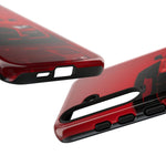 Red Mustang Art Phone Case, GT500 American Muscle Car Tough Cover