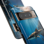 Cobia Reef Phone Case, Shaft of Light Ocean Fishing Tough Cover