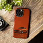 Burnt Rust 240Z Phone Case, Classic JDM Sports Car Art Cover