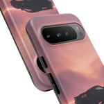 C8 Corvette Silhouette Pastel Horizon Case