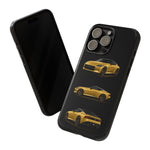 Gold Fairlady Z Classic Sports Car Tough Phone Case - 3 View