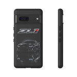 ZL1 Camaro phone case | tough phone case, black muscle car design
