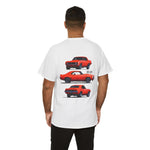 1969 Camaro SS Orange Muscle Car T-Shirt | Vintage Car Tee, Classic Muscle Car