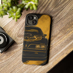 Trans Am Black Gold Shaker Tough Phone Case Muscle Car Art Cover