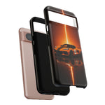 Z06 C8 Phone Case, Orange Racing Livery Studio Cover