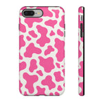 Pink Cow Print Tough Case | Phone Protective Hard cover