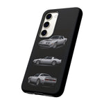 Silver Trans Am Classic Muscle Car Phone Case Tough Multi View Print
