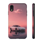 White FD RX-7 Blush Pink Sky Tough Case
