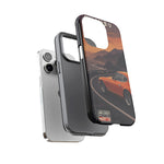 Datsun 240Z Classic JDM Sports Car Sunset Art Tough Phone Case