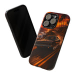 Charger RT Phone Case, Black Coastal Highway Motion Blur