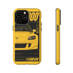 S2000 Spa Yellow Retro 90s JDM Car Tough Phone Case