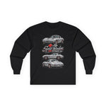 Silver 1963 Corvette Z06 Split Window long sleeve tee