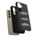 Silver Prelude Sports Coupe Tough Phone Case for JDM Fans
