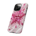 Pink Glitter Star Tough Case | Sparkle Phone Case