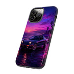 Retro JDM Sports Car Sunset MR2  phone case | Tough Cases