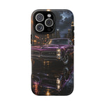 67 GTO Phone Case Purple, Rainy City Night Muscle Car Tough Cover
