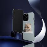 Fluffy Persian Kitten phone case | Tough Cases