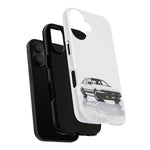 White AE86 Phone Case, JDM Drift Icon Tough Cover
