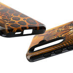 Bengal Cat Wild Spots Gold Art Tough Phone Case