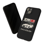 R34 Skyline GT-R JDM Rising Sun Tough Phone Case Cover Gift