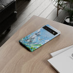 Copy of Silver Butterflies Tough Case | Blue Sky Water Droplets Phone Cover