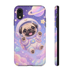 Cute Astronaut Pug Phone Case | Space Puppy Galaxy Stars
