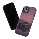 Sunset Skyline GT-R R32 phone case | car reflection, purple dusk