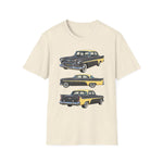 1956 DeSoto Fireflite Classic Car Trio T-Shirt | Vintage Retro Auto Tee