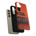 Orange Cuda Phone Case, 71 Classic Muscle Car Tough Cover