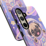 Cute Astronaut Pug Phone Case | Space Puppy Galaxy Stars