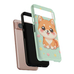 Shiba Inu Kawaii Chibi Smile Pet Dog Art Tough Phone Case