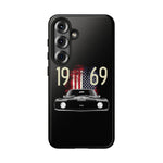 1969 Camaro SS American Flag Tough Phone Case Cover Gift Art