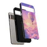Pastel Hot Air Balloon Vaporwave Art Tough Phone Case