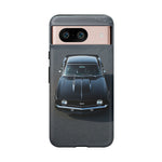 1969 Camaro SS Black Overhead Tough Phone Case Cover Gift Art