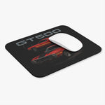 1969 GT500 Mouse Pad – Red with Yellow Stripes Shelby Mustang