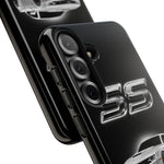 White SS Camaro reflection phone case | Car muscle car phone case