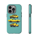 1969 Camaro SS Yellow Triple View Tough Phone Case Cover Gift
