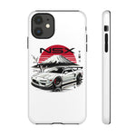 NSX Retro Mount Fuji Illustration JDM phone case | Tough Cover