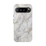 White Marble Pattern Phone Case | Tough Cover