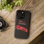 1991 Camaro Heartbeat Red Muscle Car Tough Phone Case Cover