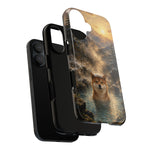 Shiba Inu Forest Hot Spring phone case | Tough Cases