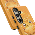 Bearded Dragon Kawaii Crown Art Tough Phone Case