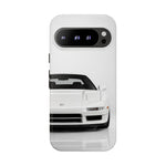 White NSX Phone Case, Retro 90s JDM Supercar Cover, Gift for Car Lovers