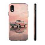 1957 Chevy Bel Air Blush Cream Tough Phone Case for Classic Car Fans