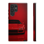 Red NSX Phone Case, 90s JDM Supercar Legend Tough Cover, Mens Gift