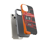 GTO The Judge Red Muscle Car Illustration Phone Case | Retro Classic Car