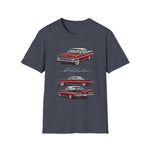 1959 Chevy Impala illustration T-Shirt | Classic Car Trio design